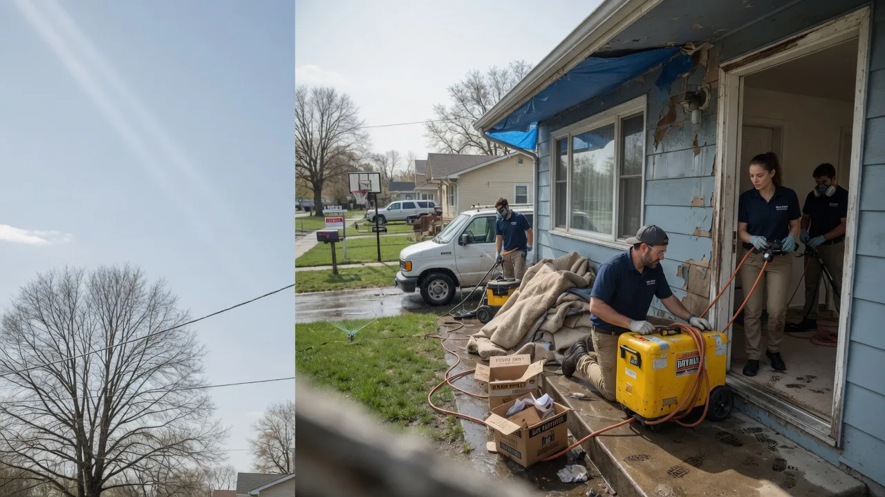 Basement Flood Cleanup in Egeland, ND near me
